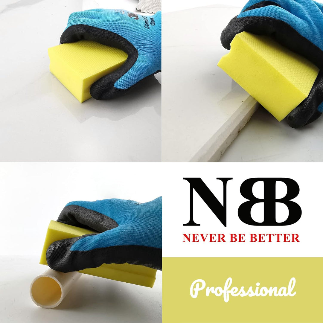 NBB Diamant-Schleifschwamm Diamant-Polierpad Schleifblock mit Schaumstoff Rückseite Diamant-Handschl