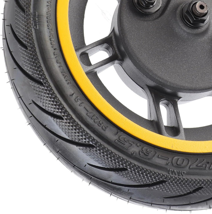 Alomejor Scooter Vorderrad Ersatzrad, 10 Zoll 60/70-6,5 Vakuumschlauchloses Reifenrad für Ninebot 9