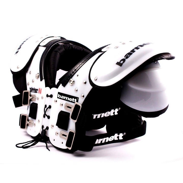 BARNETT Shoulderpad Vision II American Football Schulterschutz, sehr leicht XXL, XXL