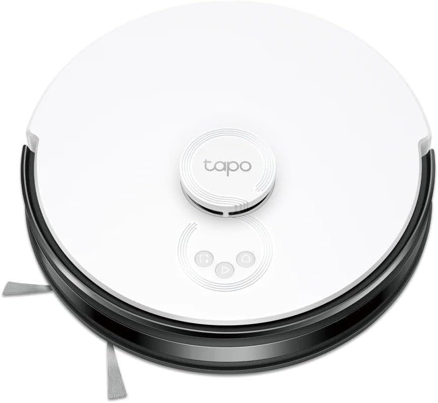 Tapo TP-Link RV30 Plus Saug&Wischroboter mit Smart AutoEmpty Dock(4L), LiDAR-Navigationsroboter,4200