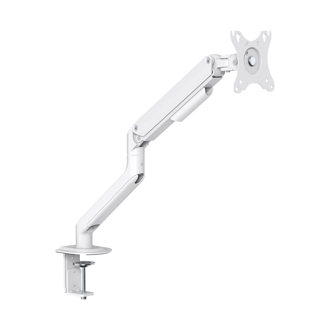 TOOQ DB4032TNR-W - Einarmiger, neig- und schwenkbarer Tischständer für 17"-32" Zoll Bildschirme, ein