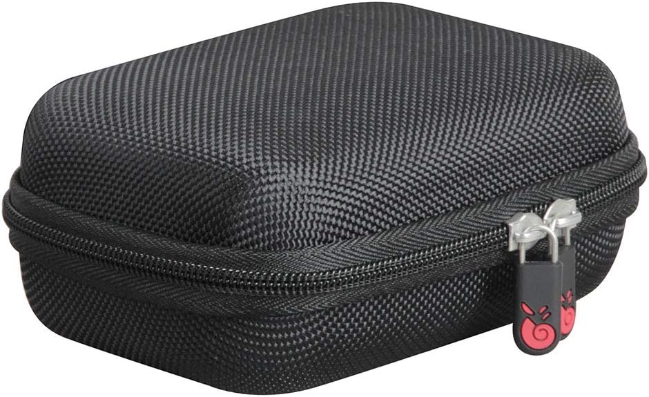 Hermitshell Hartschalen-Schutzhülle für JBL Go 3 Bluetooth-Lautsprecher (schwarz), Schwarz