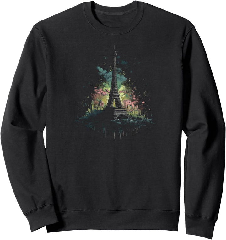 Ich liebe Paris Eiffelturm Frankreich Sweatshirt