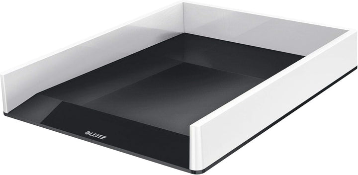 Leitz Wow Schreibtisch Accessoires Ablage Paket schwarz weiss (Ablage Paket, Weiss │ Schwarz)
