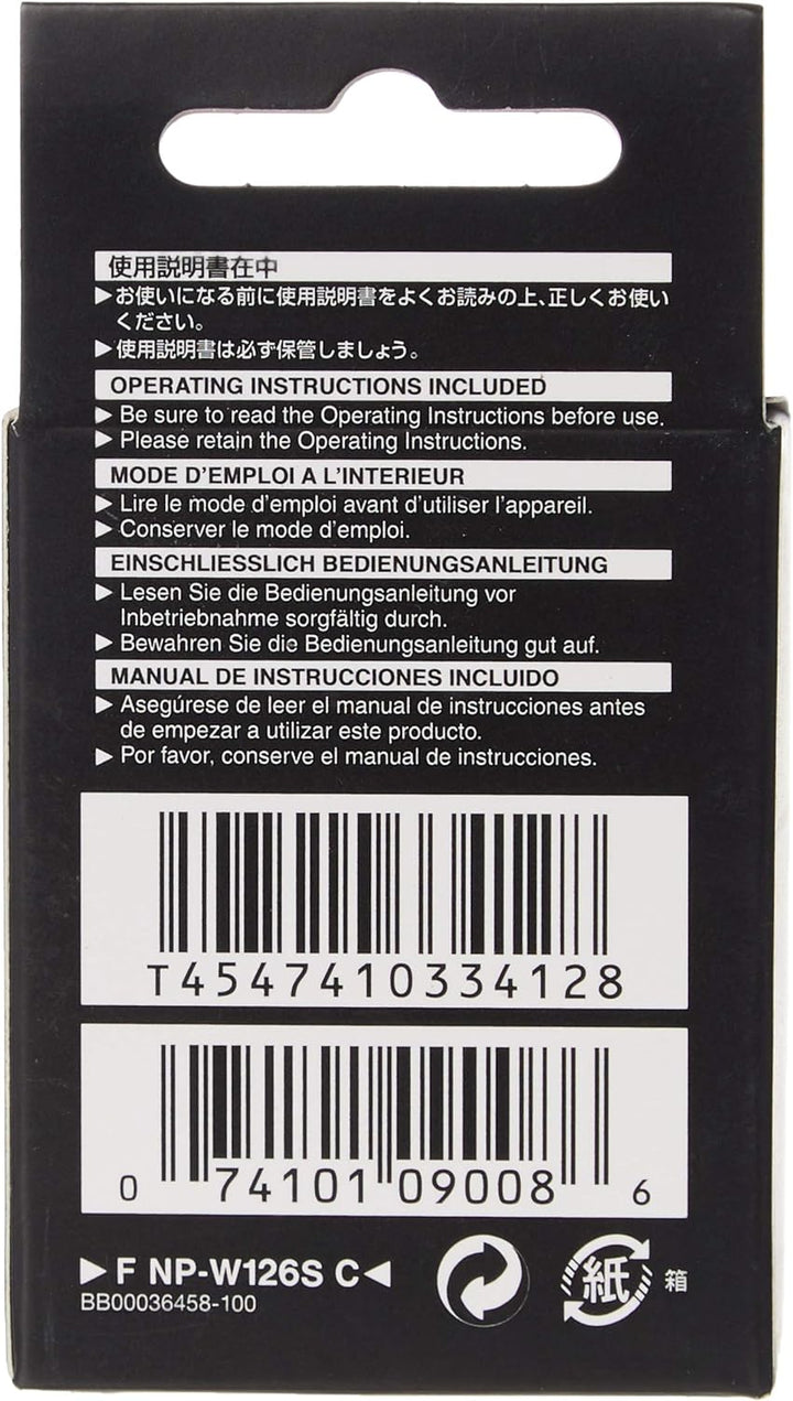 Fujifilm Fujinon XF16mmF2.8 R WR Schwarz & NP-W126S Akku schwarz Schwarz Bundle mit NP-W126S Akku, S