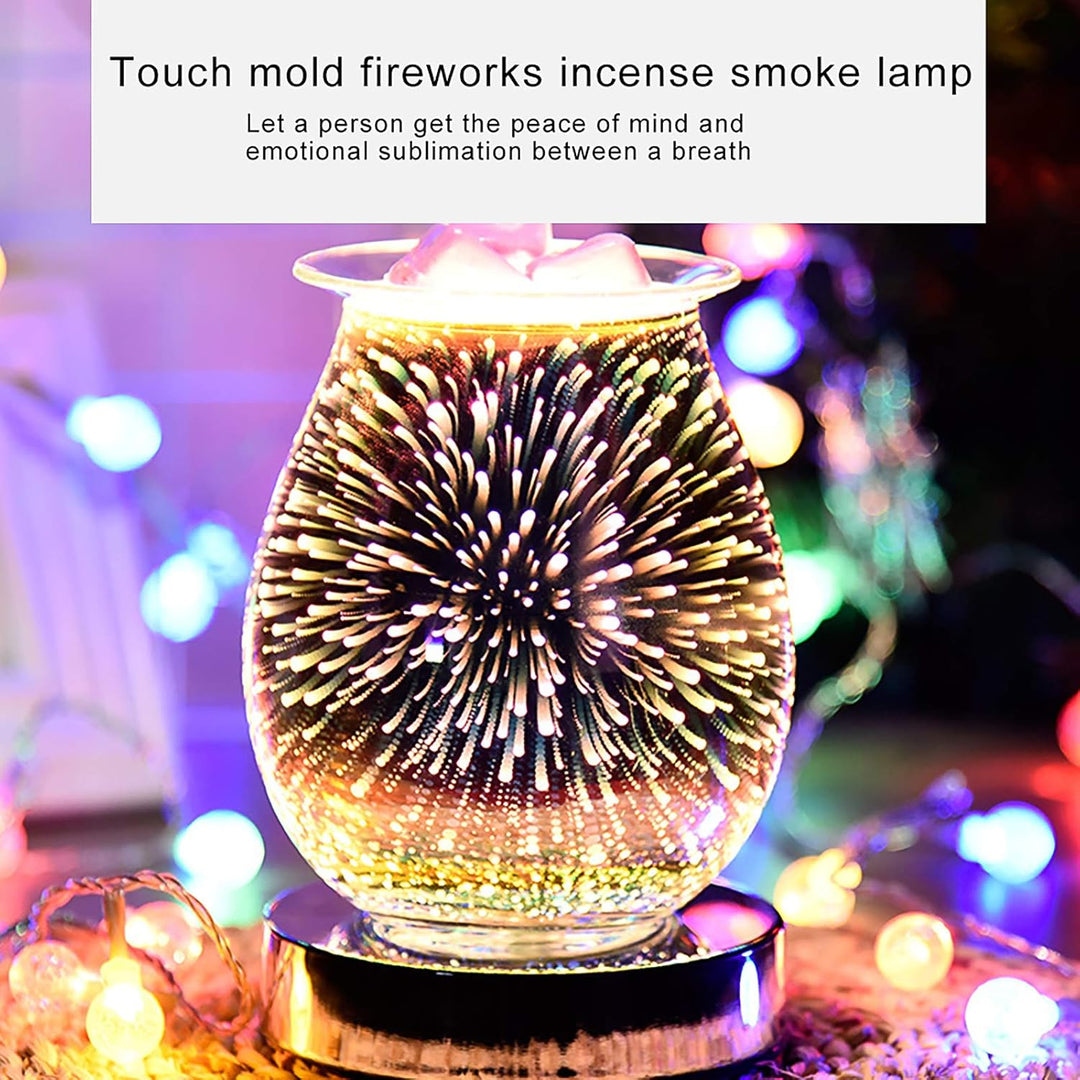Wowlela Duftlampe Wachs 3D Scentsy Duftlampe Energie Sparen Duftlampe Elektrisch Duftlampe Teelicht