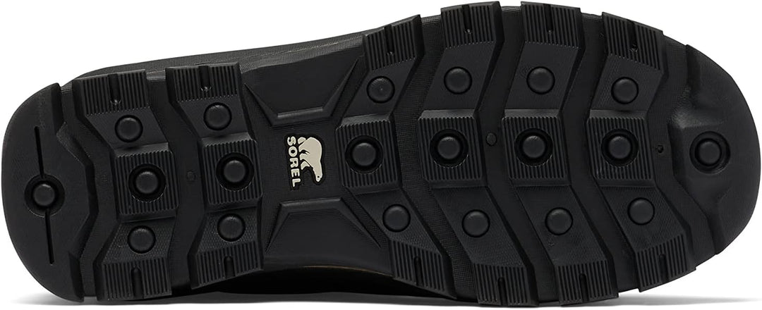 Sorel Buxton Lace Waterproof wasserdichte Winterstiefel für Herren, Braun (Delta x Black), 40 EU 42.