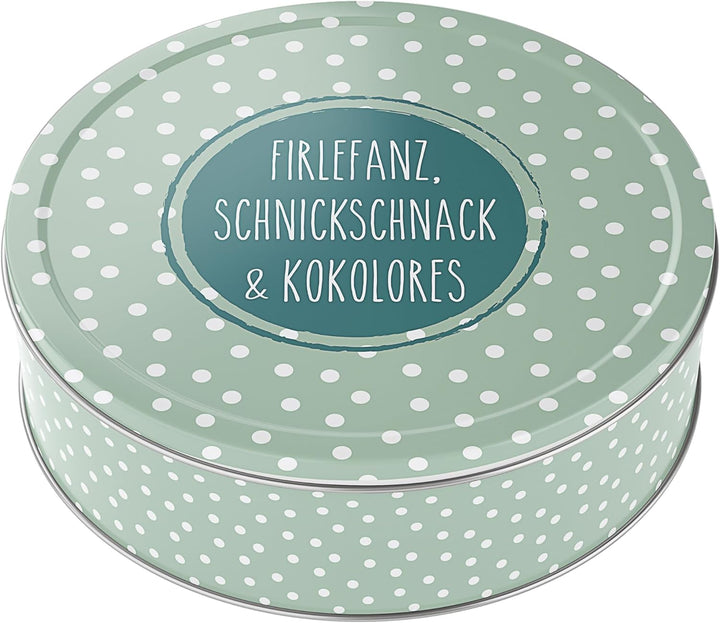 Cepewa Gebäckdose 3er Set Weihnachten | 3 Grössen rund Metall | Aufbewahrung Weihnachtsgebäck Keksdo