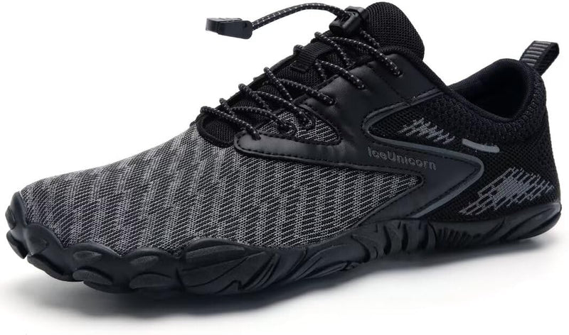 IceUnicorn Barfussschuhe Herren Damen Breite Traillaufschuhe Zehenschuhe Traillaufschuhe Unisex