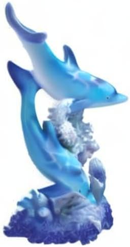StealStreet SS-G-90065 - Marine-Leben Zwei Delfin Figur Statue Dekoration Kollektion