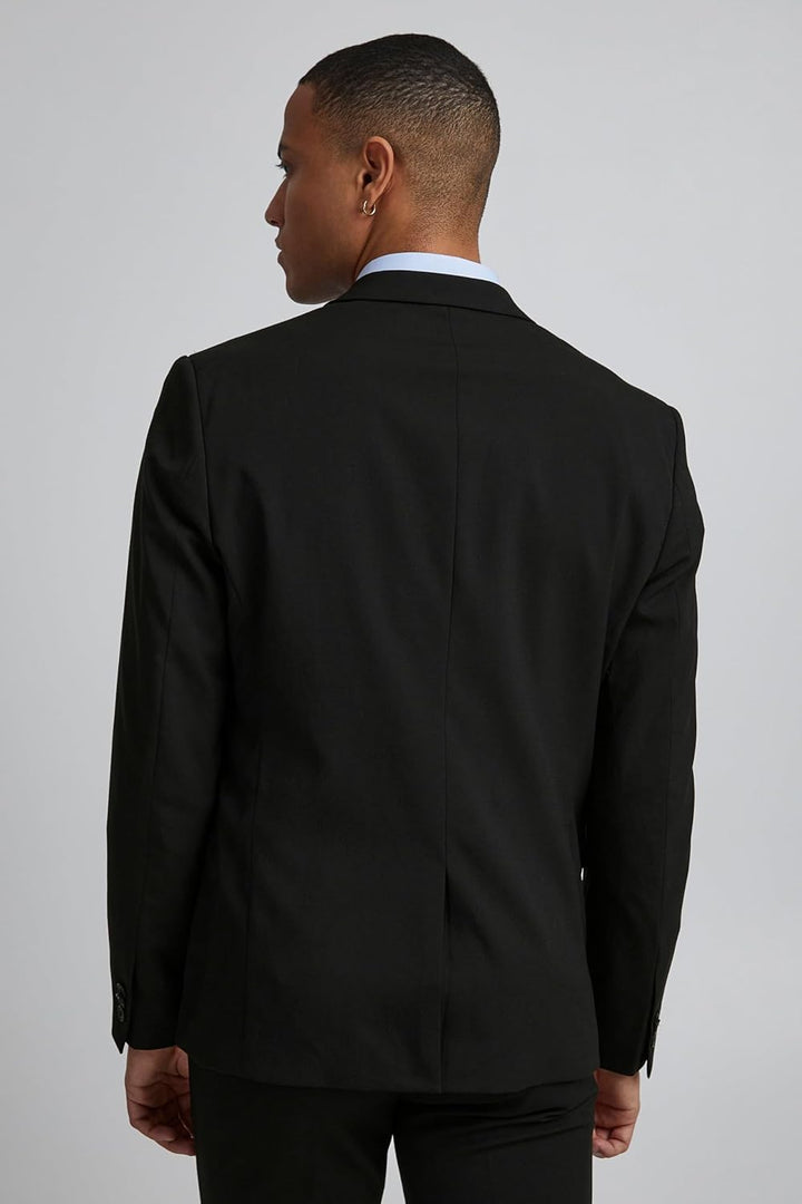 CASUAL FRIDAY CFBernd Blazer Herren Sakko Anzugjacke Slim Fit 48 Black (50003), 48 Black (50003)