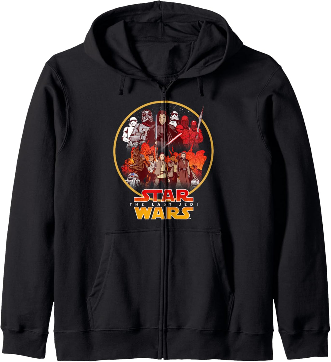 Star Wars Last Jedi Rebel Cause Comic Kapuzenjacke