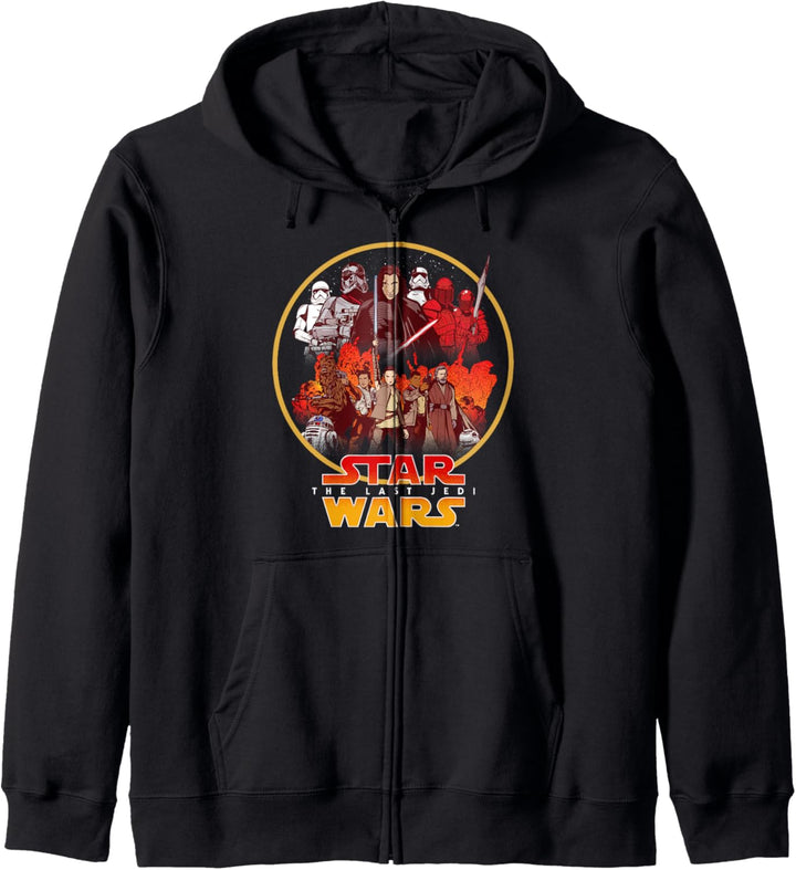 Star Wars Last Jedi Rebel Cause Comic Kapuzenjacke