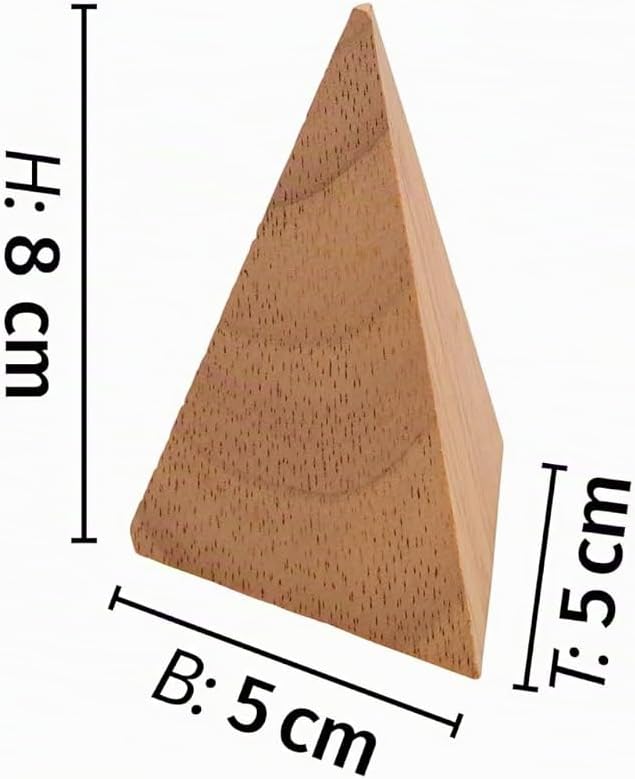 Betzold Geometrie-Körper und Grundflächen, 11-tlg. Satz - Holz-Formen Mathematik Ohne Box, Ohne Box