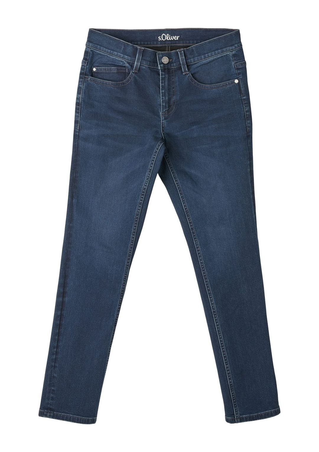 s.Oliver Jungen Jeans, Seattle Slim Fit 152 Grosse Grössen Blau, 152 Große Größen Bla