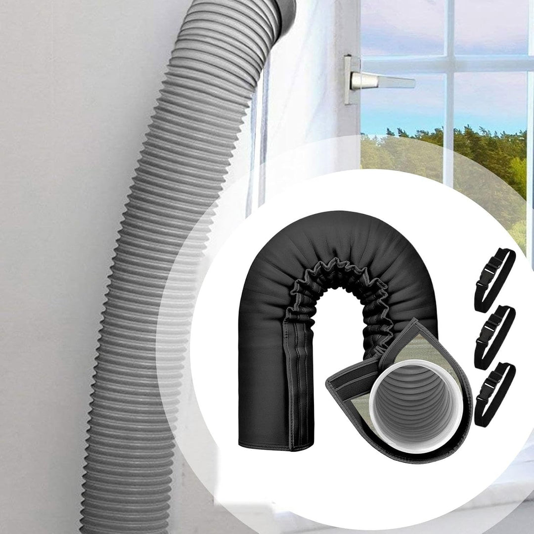 Klimaanlage Isolierschlauch Hülle, 3-lagige Thermo Isolierung Universal Für 130mm/150mm Abluftschlau