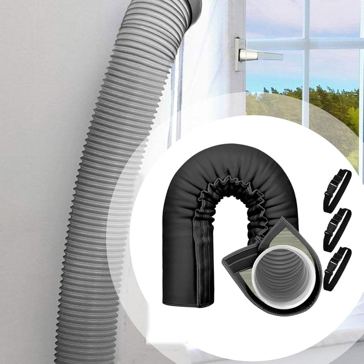 Klimaanlage Isolierschlauch Hülle, 3-lagige Thermo Isolierung Universal Für 130mm/150mm Abluftschlau