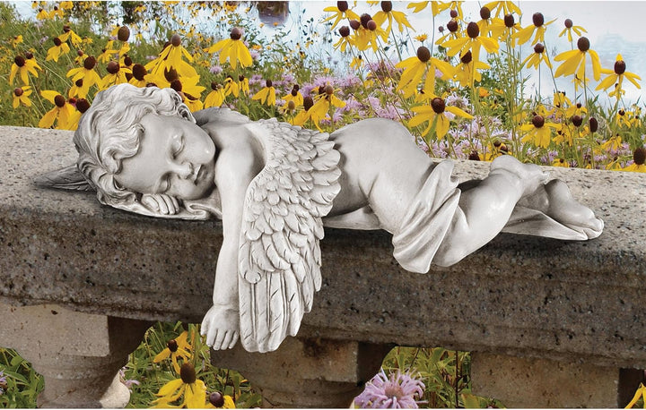 Design Toscano Schlafender Engel, Figur Schlafenszeit, Schlafenszeit
