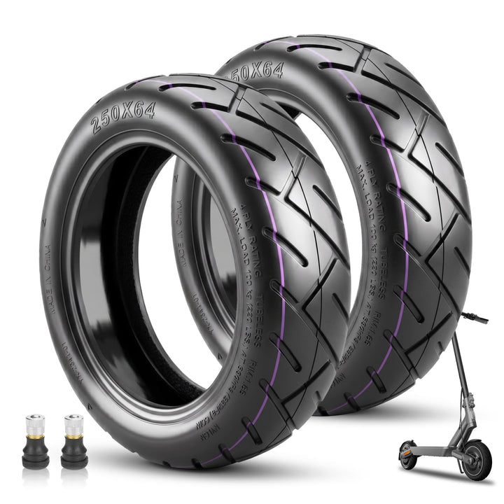 250 x 64 CST Selbstreparierender Reifen für Xiaomi 4 Ultra Elektroroller 10 Zoll Ersatzreifen mit Li