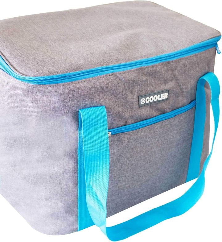 ToCi Kühltasche 14 Liter + 6 Kühlpacks – Isolierte Thermotasche für Picknick, Camping, Wandern &amp; Gri