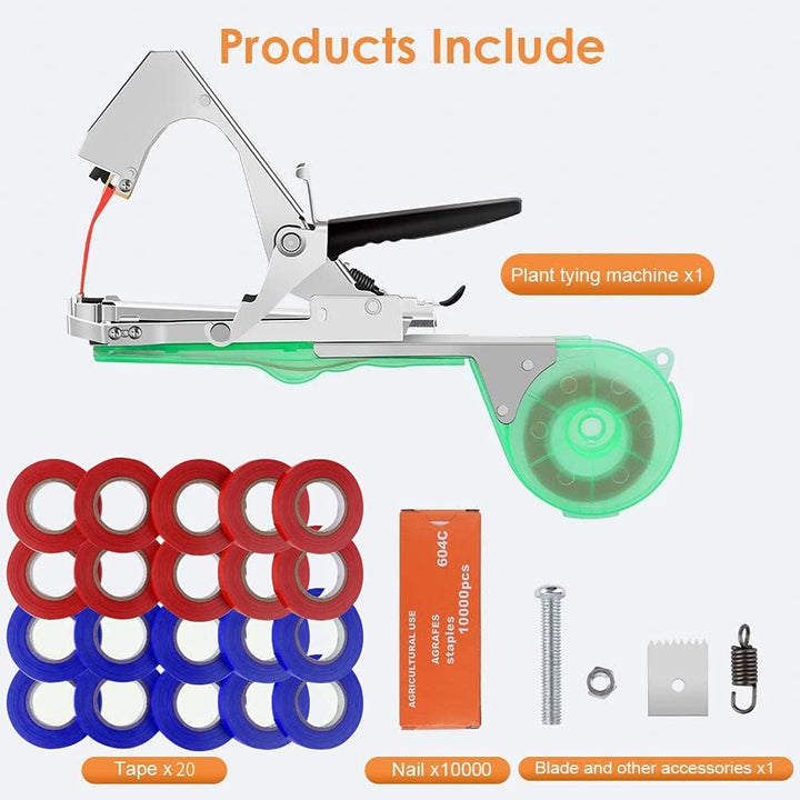Bindezange für Pflanzen,Pflanzen Bindemaschine,Bindezange Tapetool Hand Bindemaschine für Weinberg T