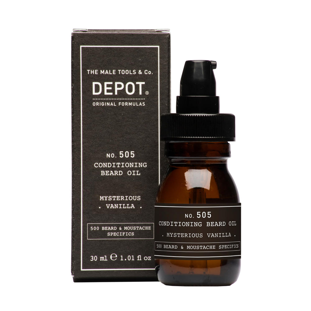 Depot - No. 505 Conditioning Beard Oil - Mysterious Vanilia
