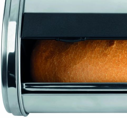 Brabantia Single Brotkasten, Chrom Medium Brilliant Steel, Medium Brilliant Steel