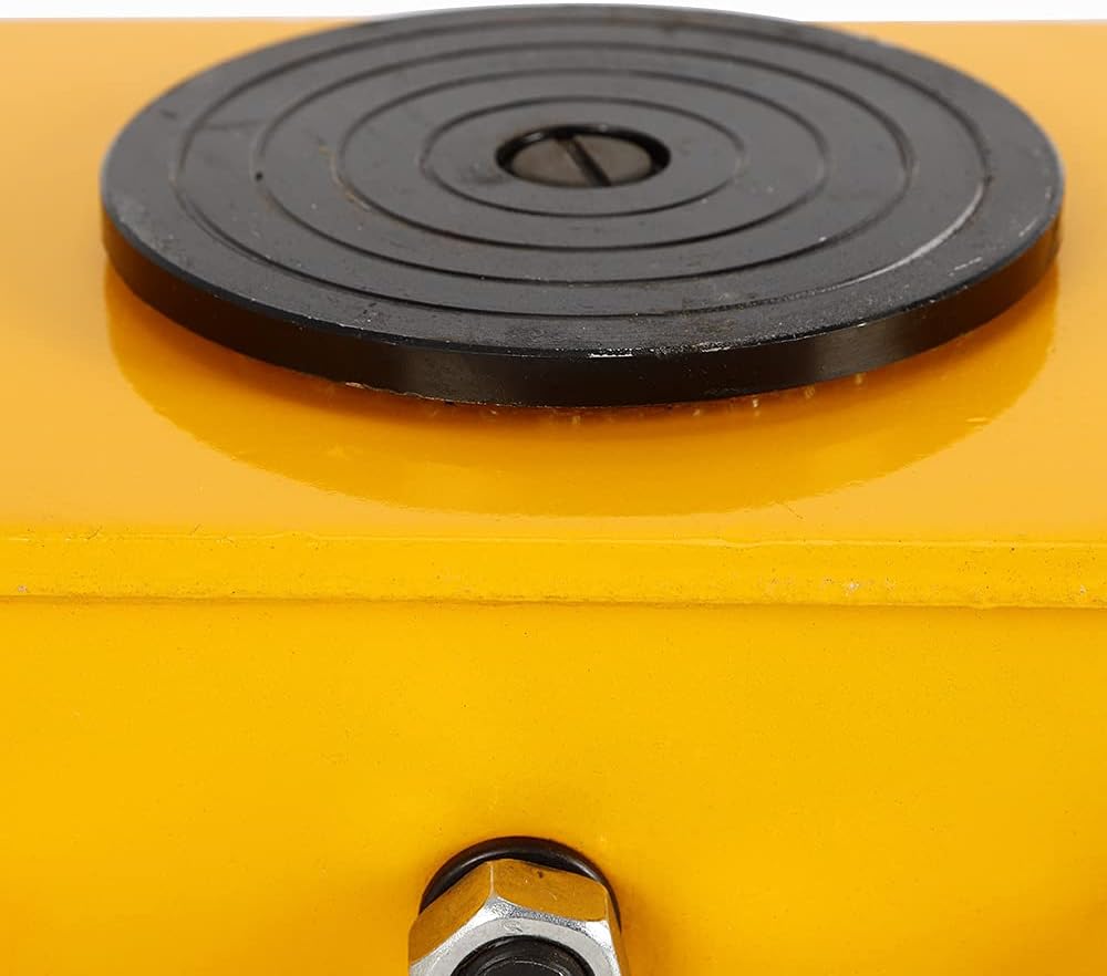 Schwerlastrolle Gelb Transportfahrwerk Industrie Maschinen Mover 8 Ton Transportrollen Industrieroll