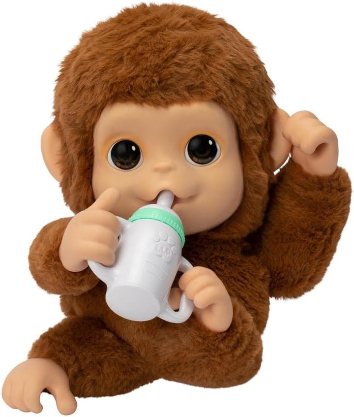 Little Live Pets - Mango, der interaktive AFFE, 50 interaktive Sounds und Mundbewegung, liebt das Ki