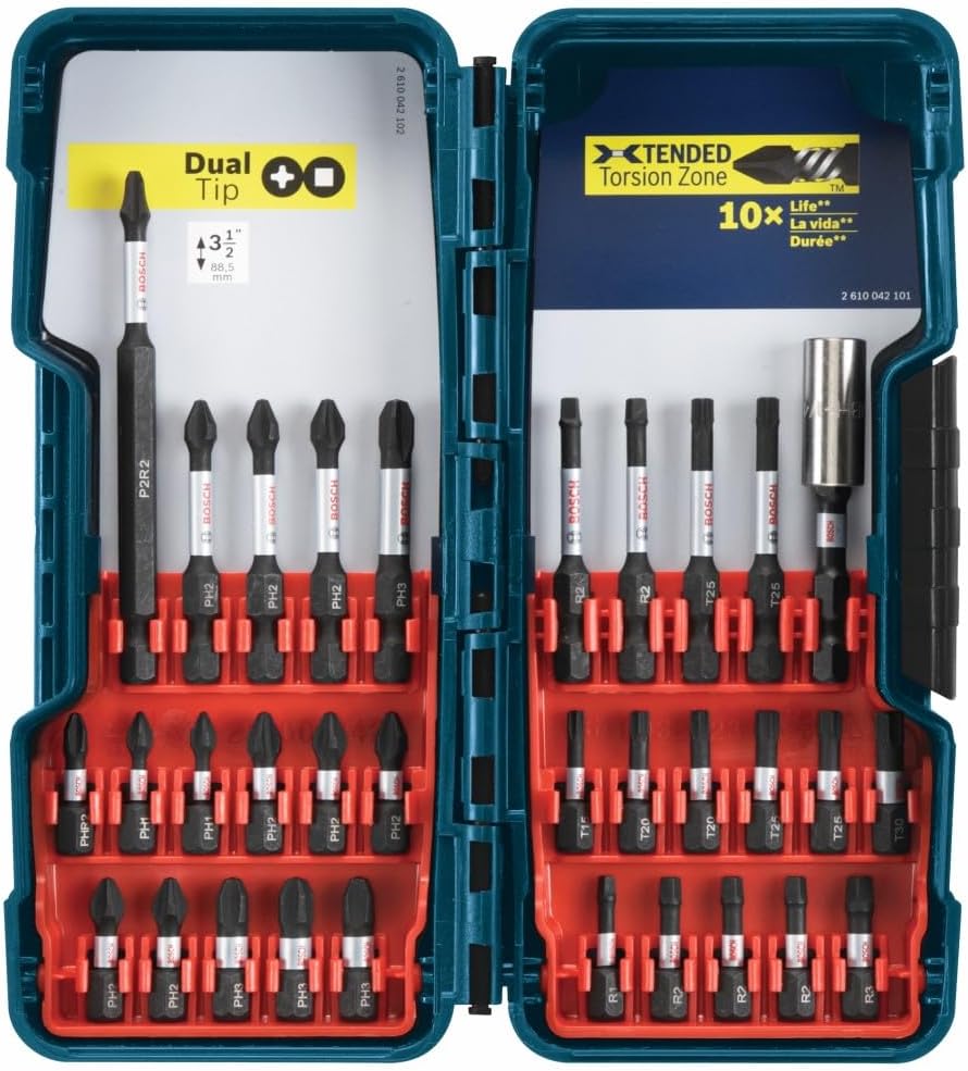 Bosch SBID32 Schraubendreher Bit Set, SBID32L 0 wattsW, 0 voltsV Schlagfestes Set, Schlagfestes Set