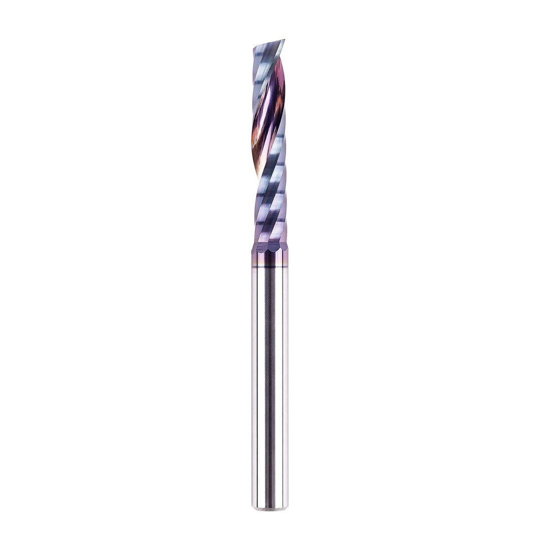 SpeTool Alu Fräser 6mm Schaft Einschneider VHM Fräser Aluminium 32mm Schnittlänge Hartmetall Schaftf