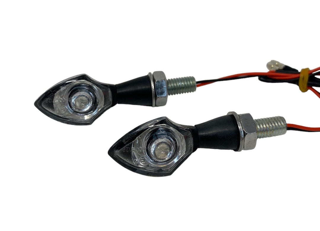 Motorrad LED Blinker mit Eingebauter Widerstände für Individuell Retro Cafe Racer & Streetfighter Pr
