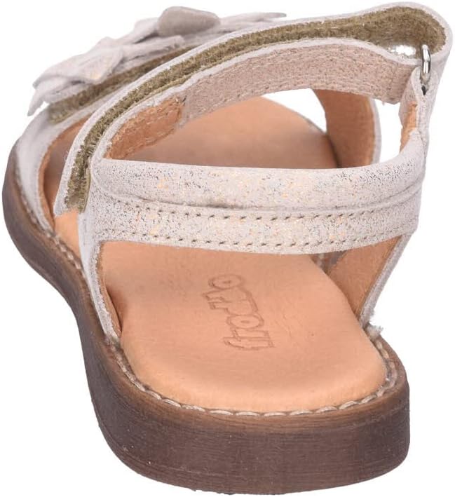 Froddo LORE Flowers G3150228-16 Mädchen Sandalette 29 EU Gold Shine, 29 EU Gold Shine