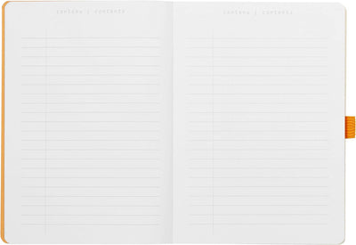 Rhodia 117576C Notizheft Goalbook (DIN A5, 14.8 x 21 cm, Dot, praktisch und trendige, mit weichem De