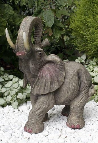 Fachhandel-Plus Glückselefant Jambo Elephant, afrikanische Elefantenskulptur,Elefant