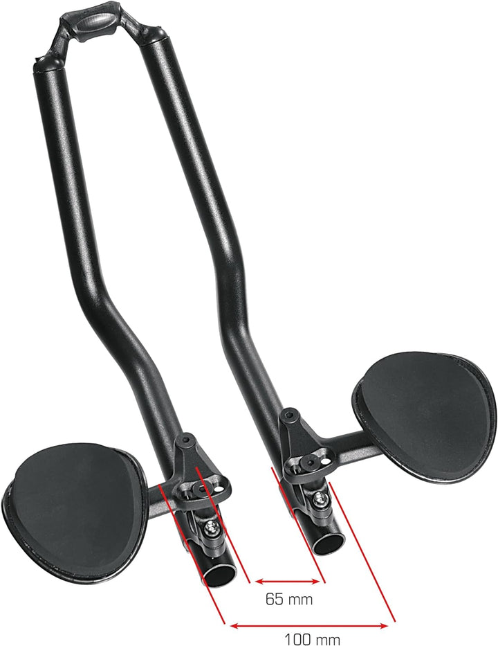Ergotec Tribar Professional verstellbar (Alu) Schwarz 63 x 32 x 32 cm, Schwarz 63 x 32 x 32 cm