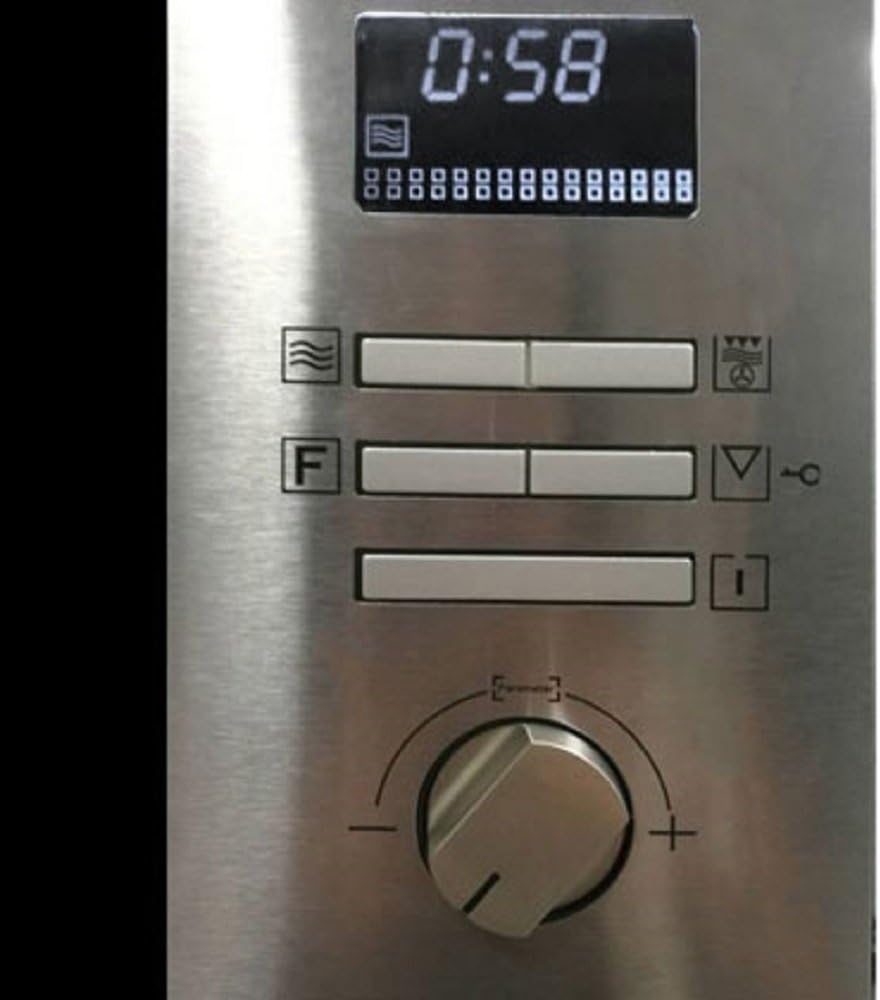 Kaiser 2520 Edelstahl Einbau Multifunktions Mikrowelle,25L,Heissluft Grill,21 Funktionen,Mikrowelle