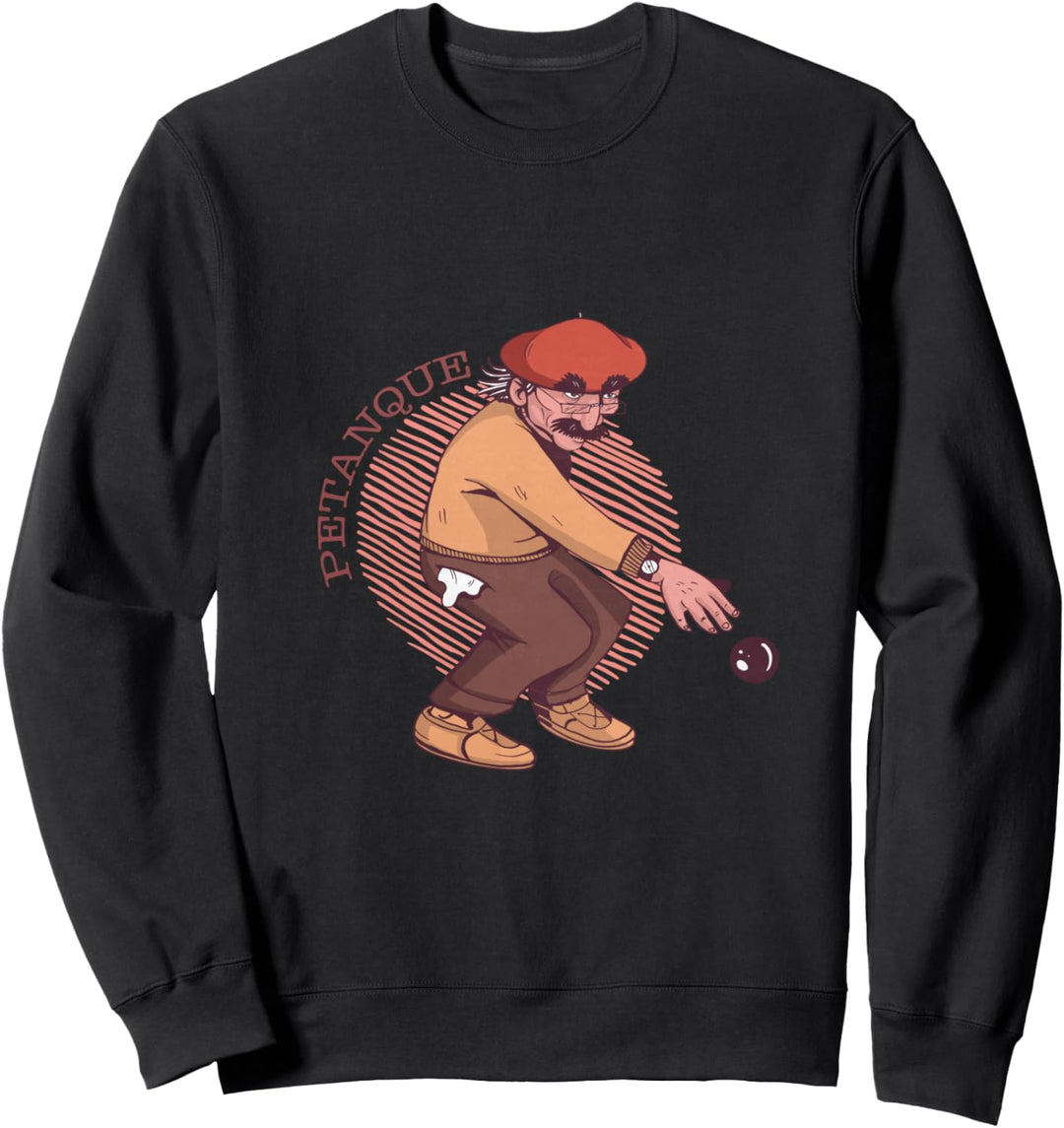 Alter Mann Petanque Boule Boccia Sweatshirt