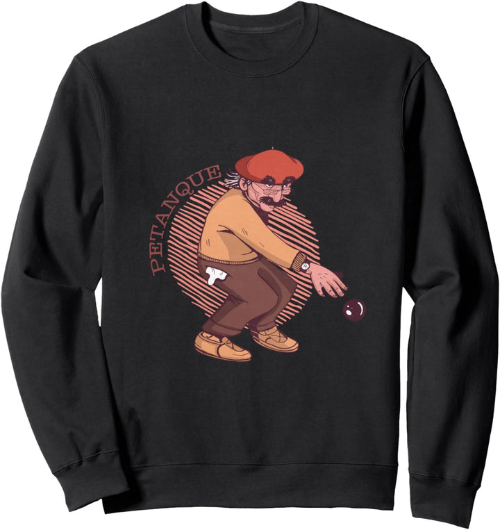 Alter Mann Petanque Boule Boccia Sweatshirt