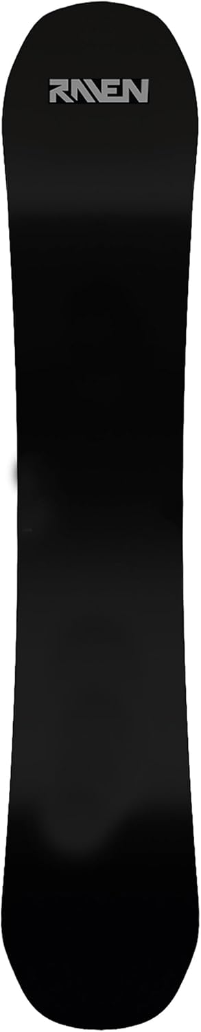 RAVEN Snowboard Set: Snowboard Pure Black + Bindung FT360 Black, Lemon Snowboard 151 cm + Bindung L