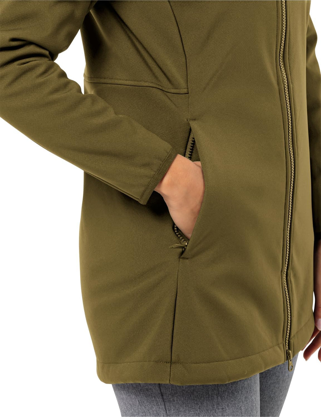 Jack Wolfskin Damen Windland Coat W Softshellmantel S cottage, S cottage