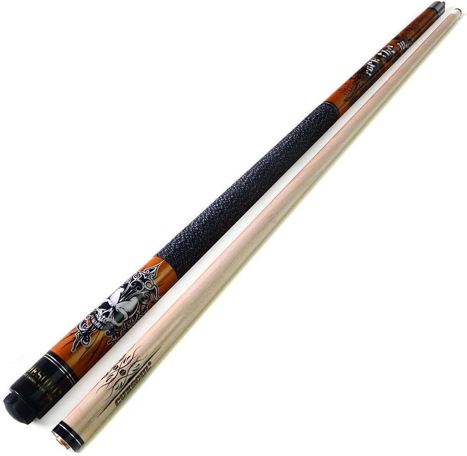CUESOUL Rockin Series 57 "21 Unzen Maple-Pool Queue Set mit Gewindeschoner/Wellenschutz und Cue Hand