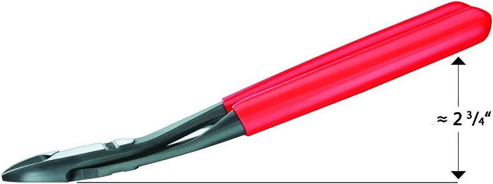 Knipex Kraft-Seitenschneider schwarz atramentiert, mit Kunststoff überzogen 200 mm (SB-Karte/Blister