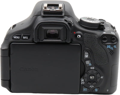 Canon EOS 600D SLR-Digitalkamera (18 MP, 7,6cm (3 Zoll) schwenkbares Display, Full HD) Gehäuse, Gehä