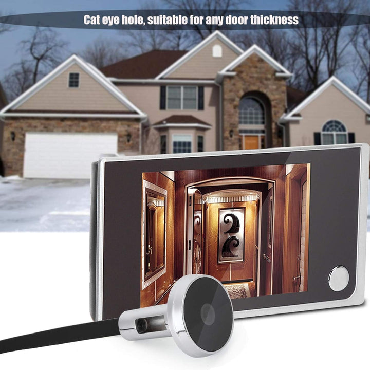 Asixxsix Home Security Camera, 120 Grad Türspionbetrachter, HD Farbdisplay Villa Wohnung für die Sic