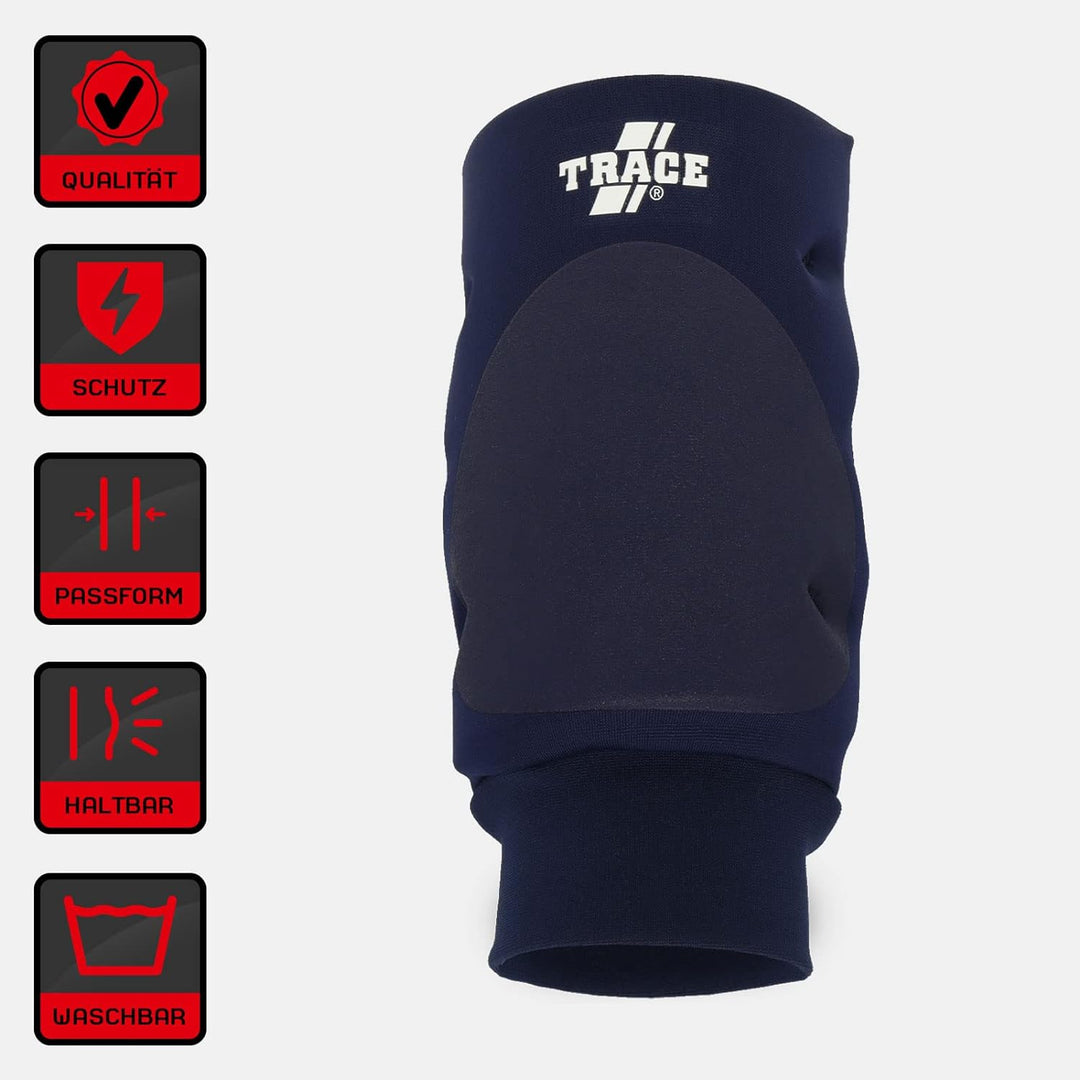 ADAMS 1 Paar Volleyball-Knieschützer USA Trace XL blau, XL blau