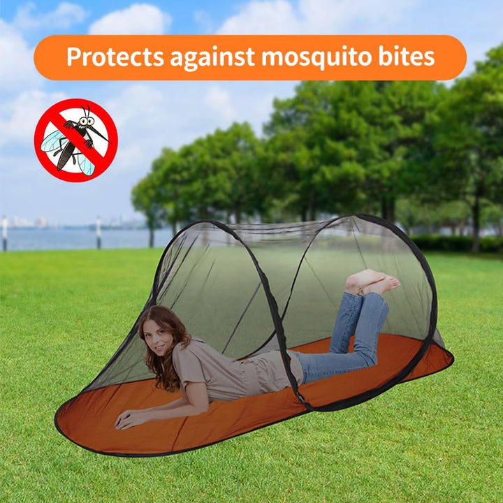 Moskitonetz Pop Up, Faltbares Moskitonetz 200x72x70 cm Moskitonetzs Reise Pop Up, Tragbares Campingz