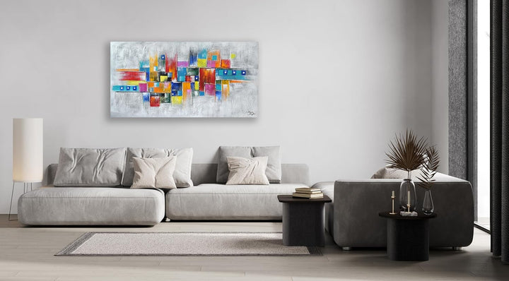 Monica Mirafiori I 100% HANDGEMALT I Gemälde ... in my mind 100x50cm | Gemälde Handgemalt | Acrylgem