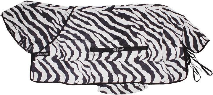 Bucas Sweet-itch Full-Neck - zebra, Groesse:165, 165