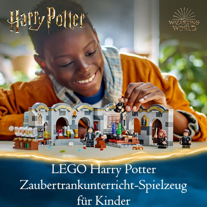 Lego Harry Potter Schloss Hogwarts: Zaubertrankunterricht, Fantasy-Spielzeug, baubares Klassenzimmer